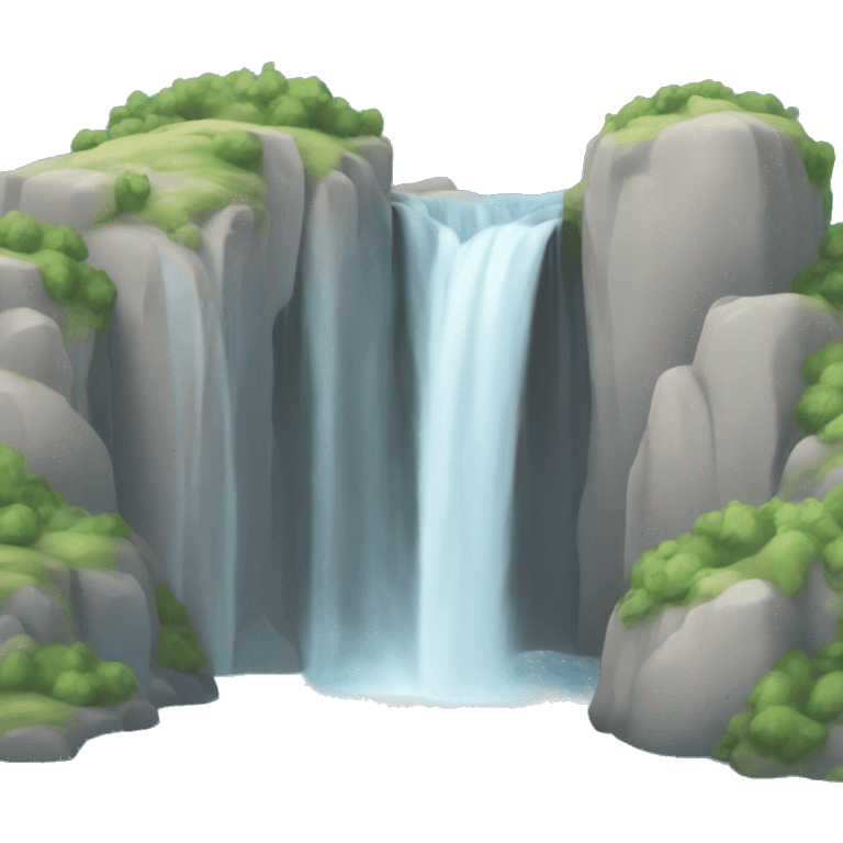 Cascade d’eau emoji