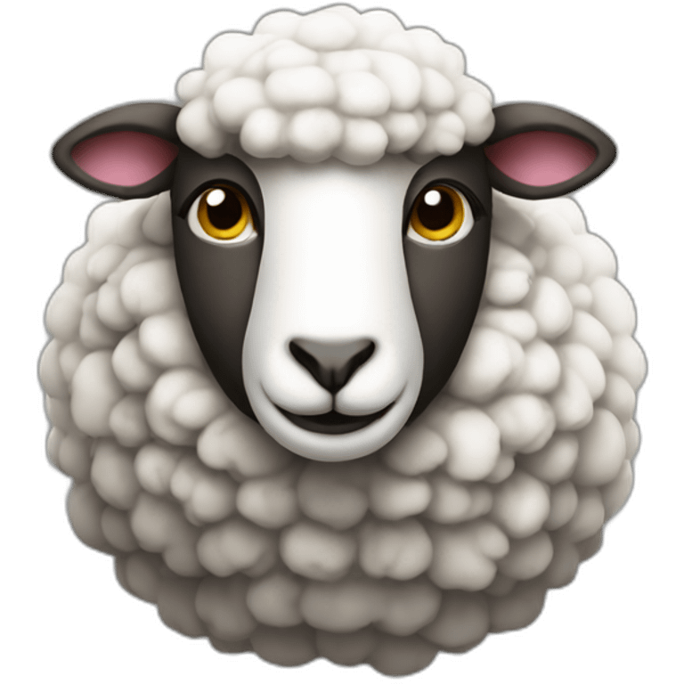 Mathematic sheep emoji