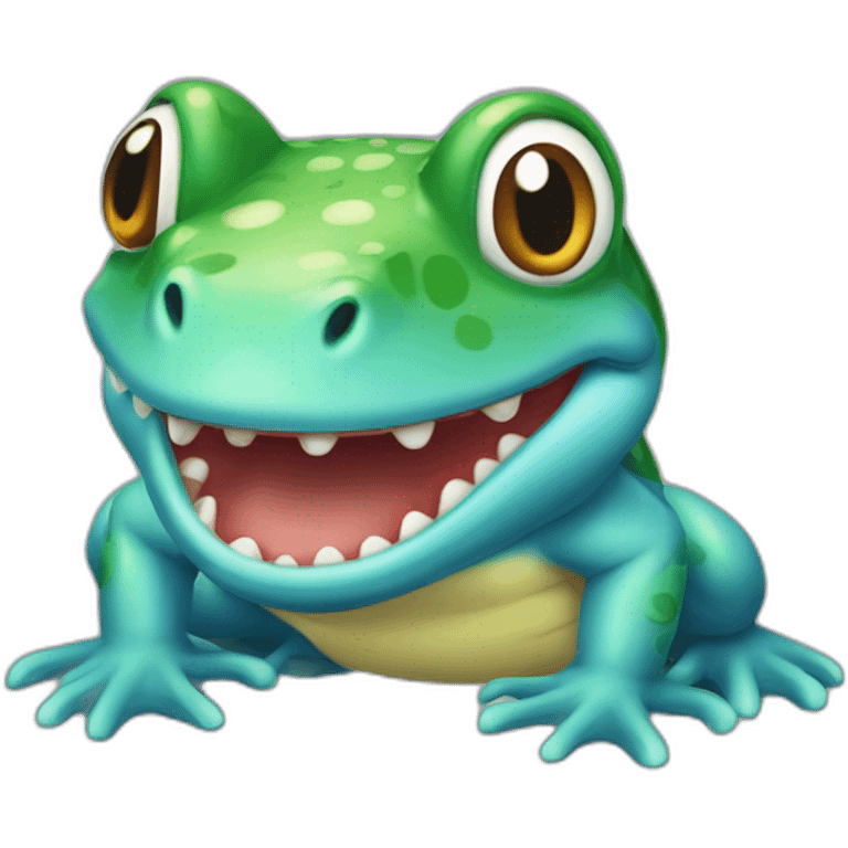 totodile frog emoji