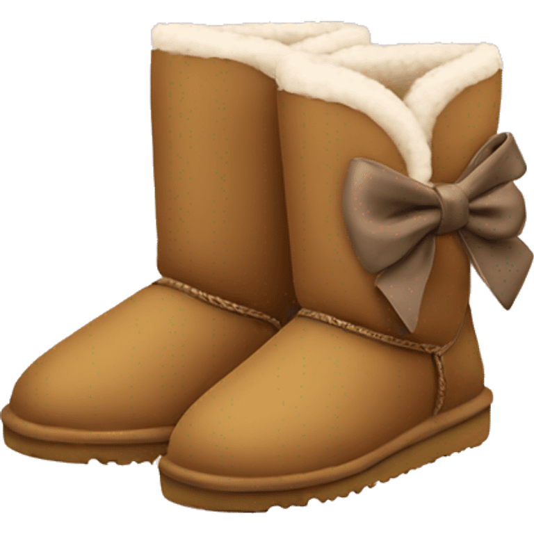 Bow Uggs  emoji