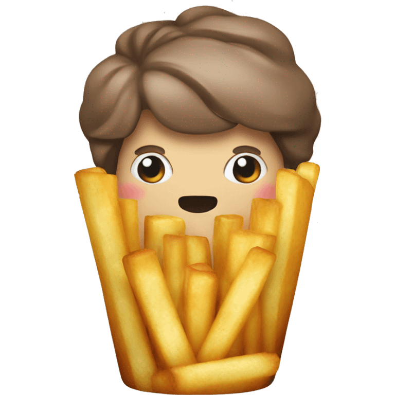 Cute sized fries  emoji