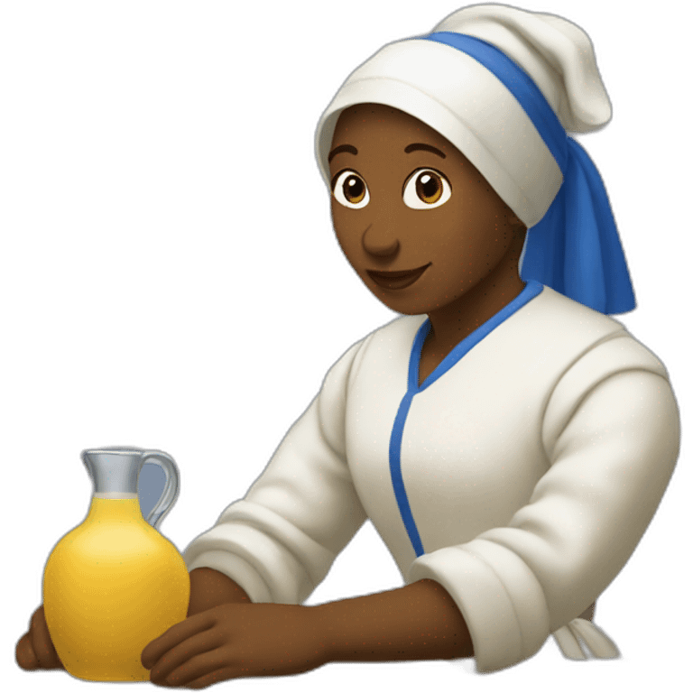 la laitière vermeer emoji