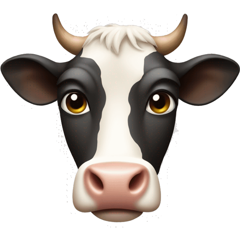 a cow with nipples emoji