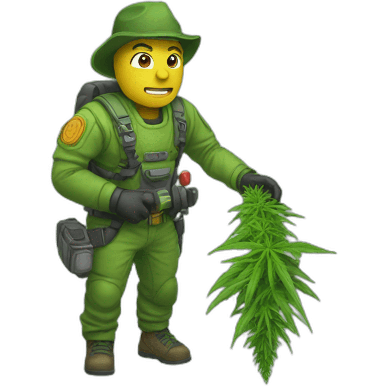 WeedsBusters  emoji