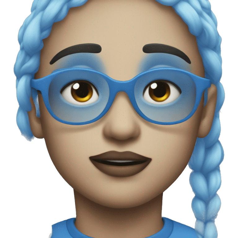 Blue aesthetic  emoji