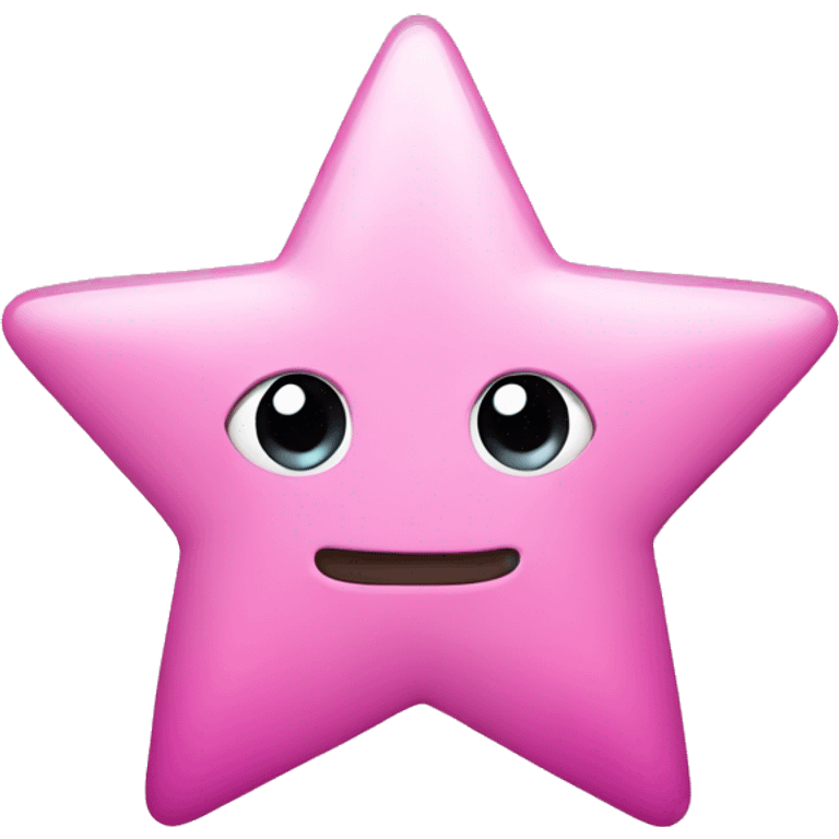 pink star emoji