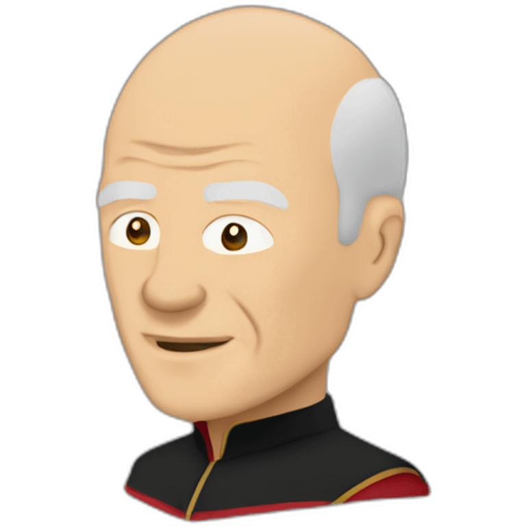 Picard engage! emoji