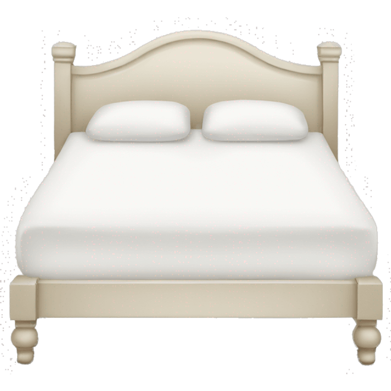 White bed emoji