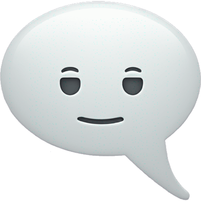 speech bubble emoji