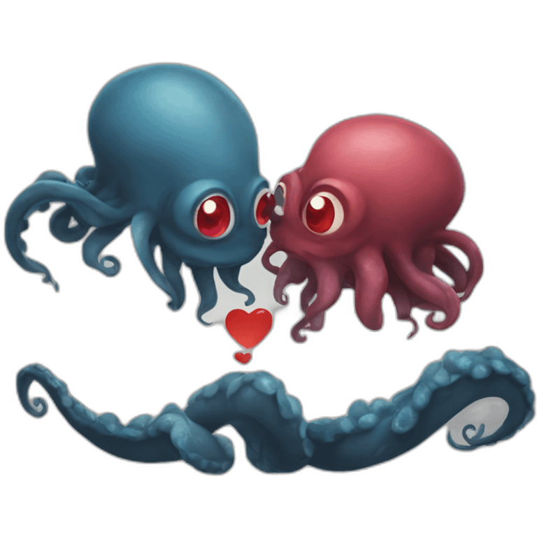 Kraken love emoji