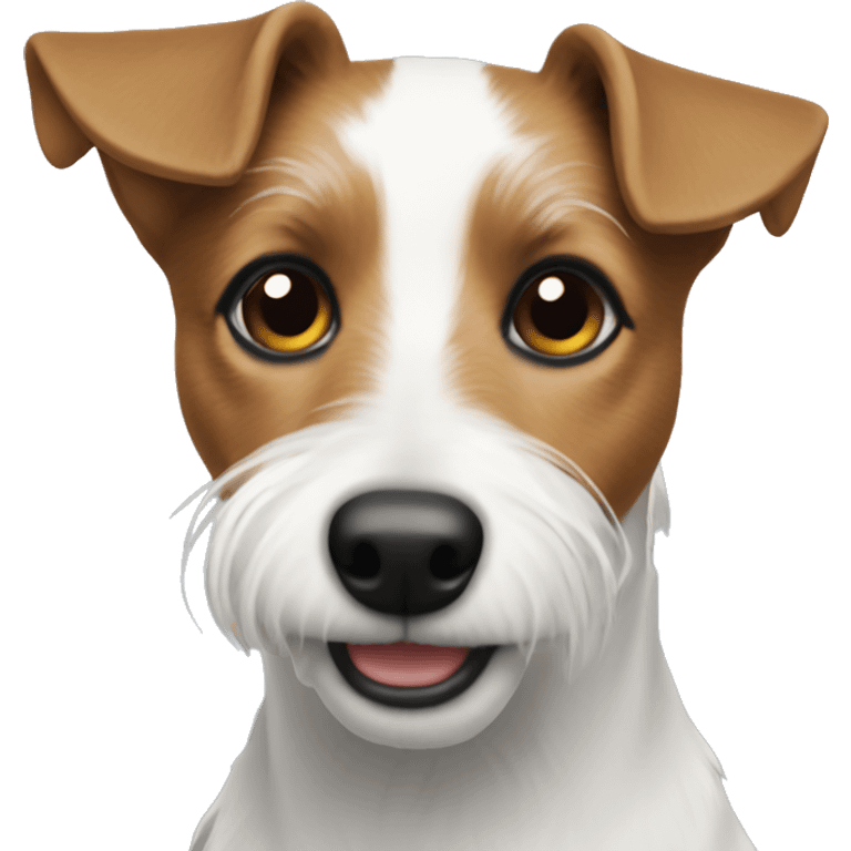 Wire hair Jack Russel  emoji