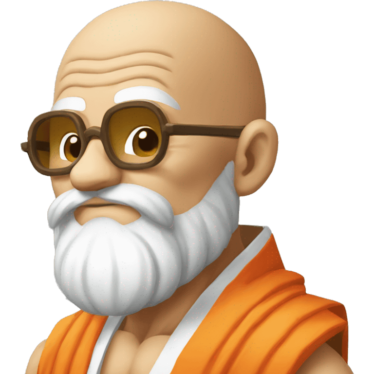 master roshi pixel emoji