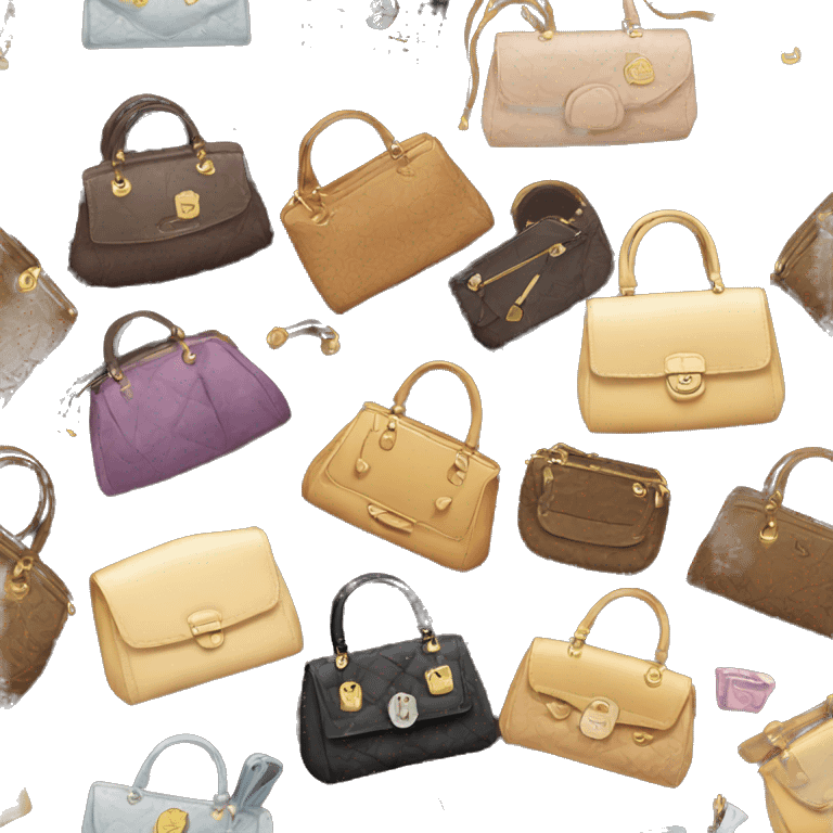 Luxury purses emoji