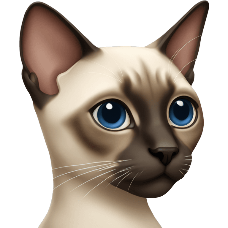 Siamese cat emoji