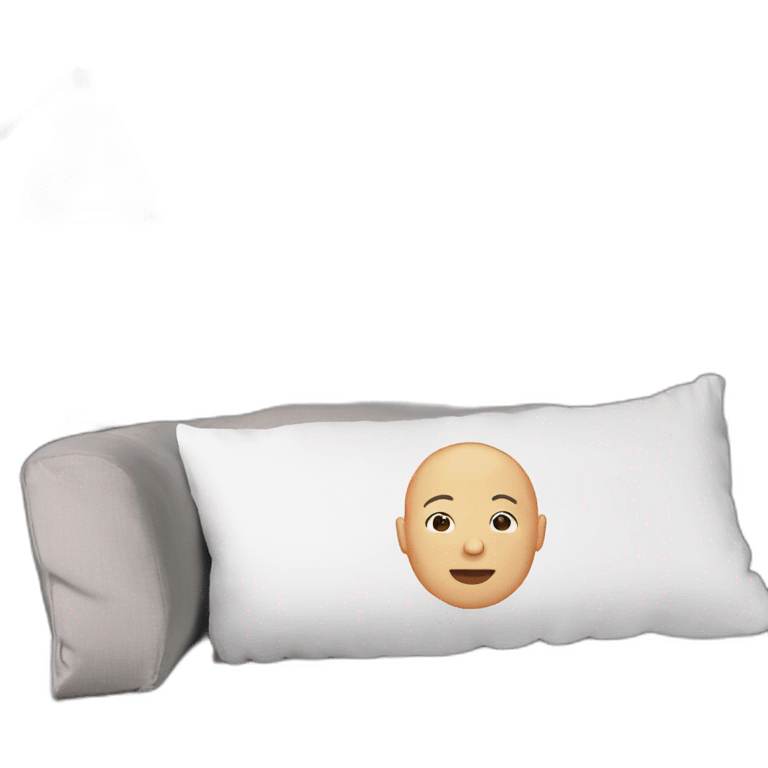 bald man body pillow emoji