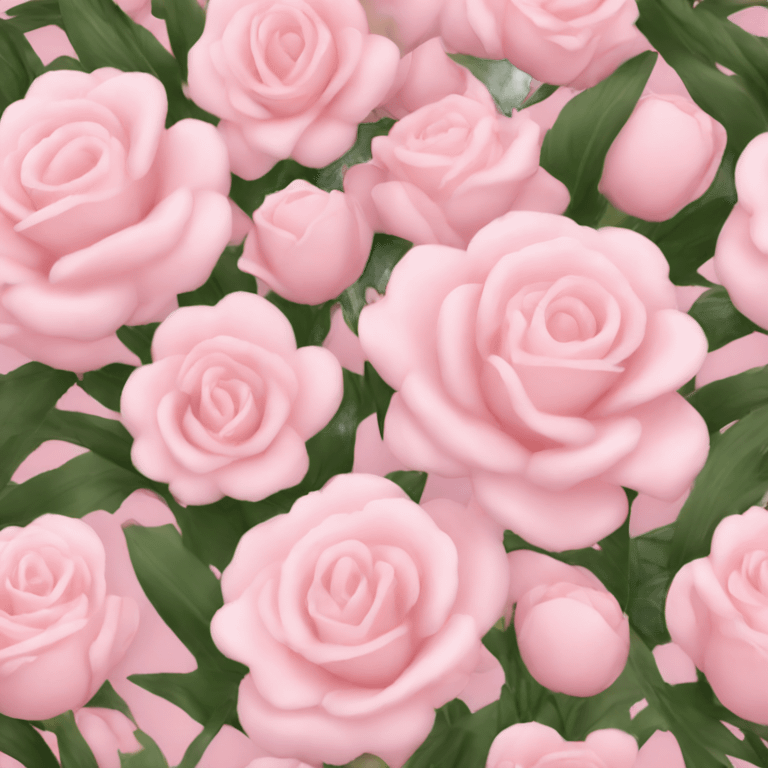 light pink bouquet  emoji