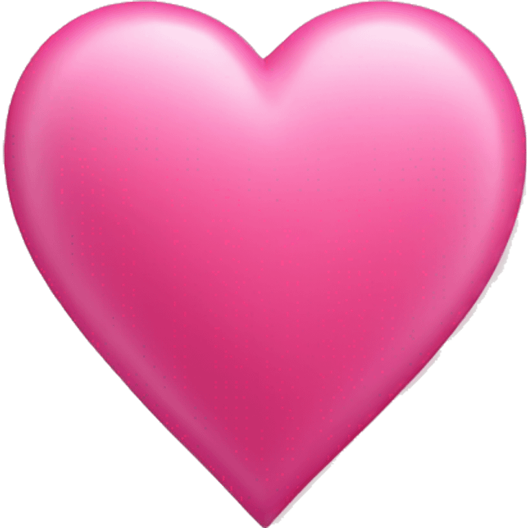 Beautiful pink heart emoji