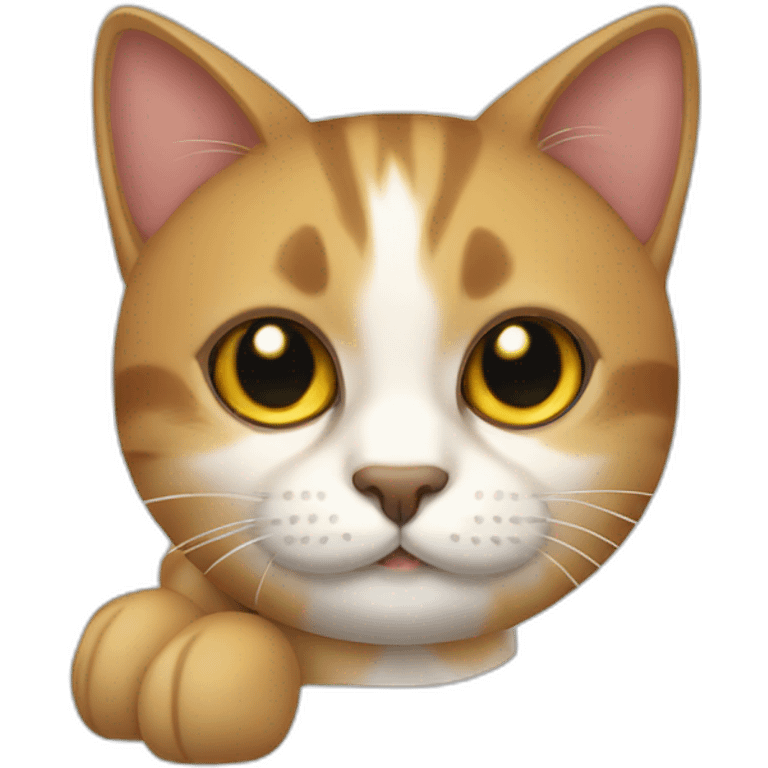 Gato rindo emoji