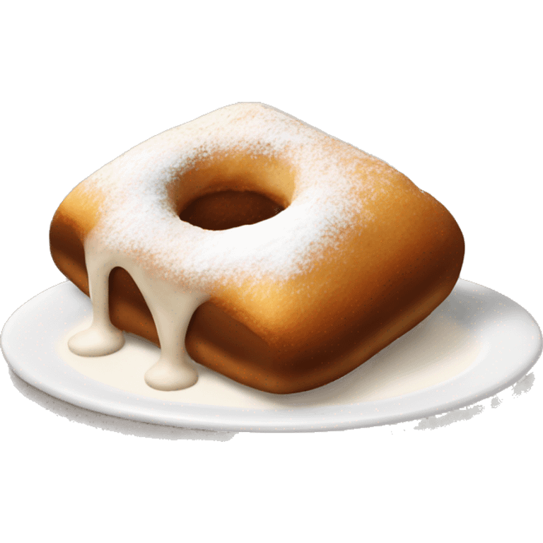 Beignet au chocolat  emoji