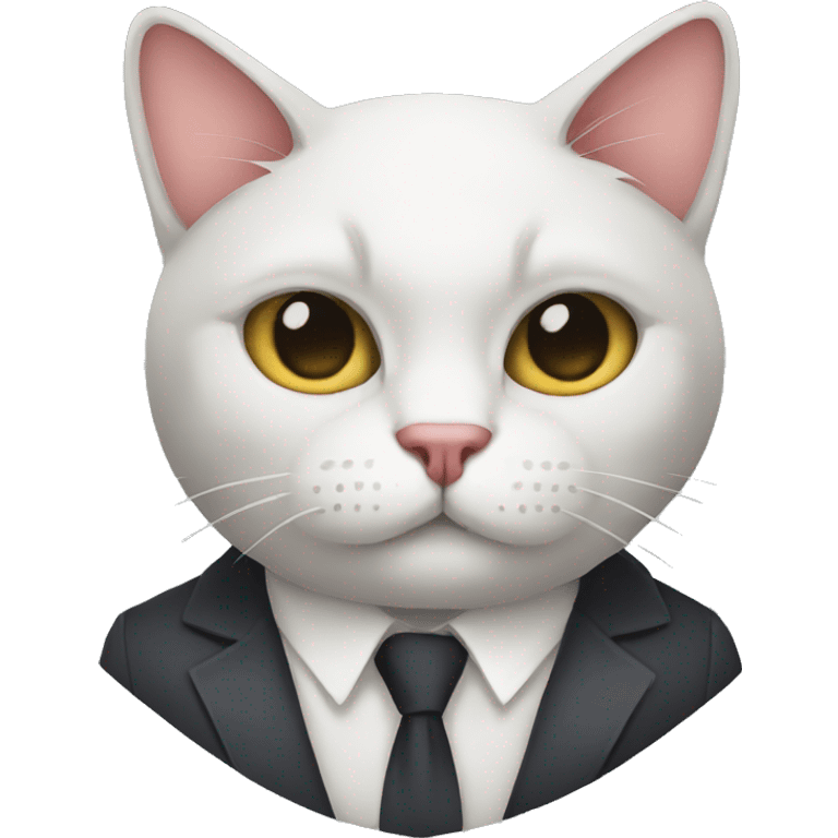 Mafia cat emoji