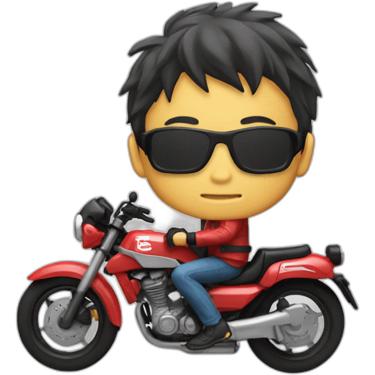 Shotaro Kaneda motorbike emoji