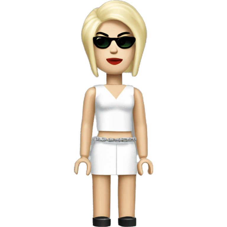 LADY GAGA lego full body emoji