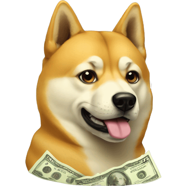 Money doge emoji