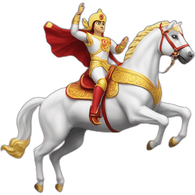 shaktiman flying in sky emoji