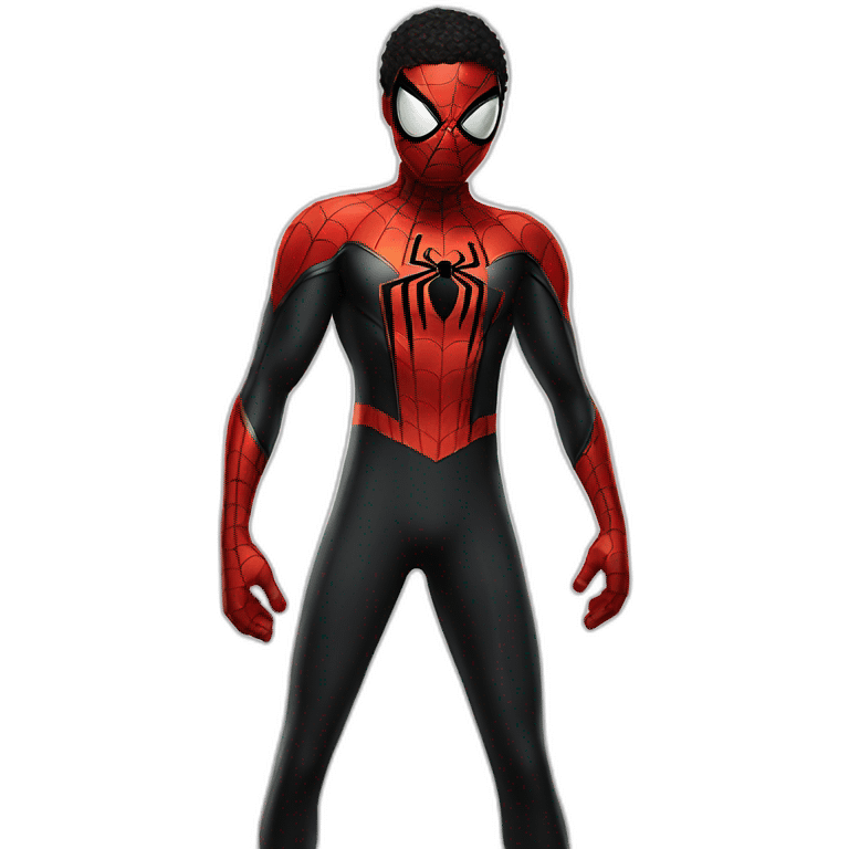 Spiderman miles morales emoji