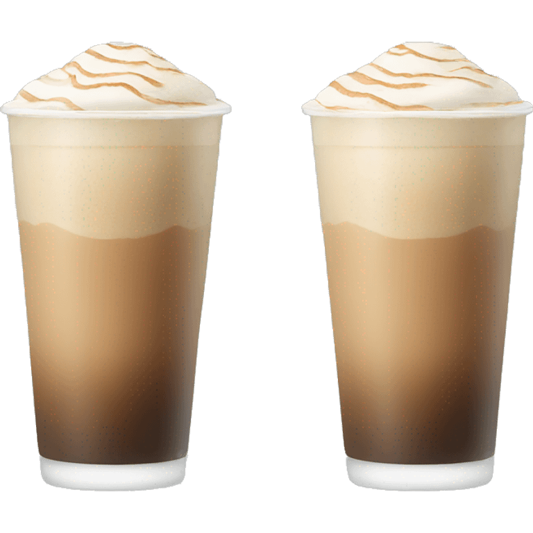 Ice latte emoji