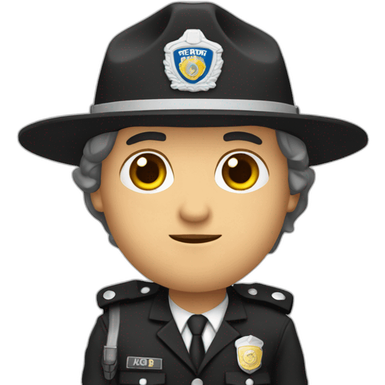 Policia antimotines emoji