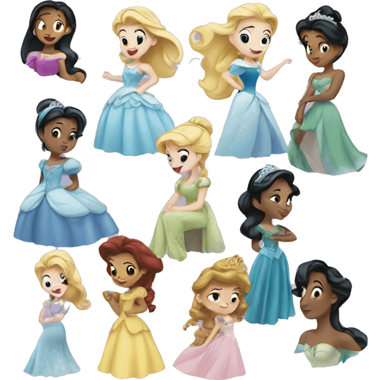 Disney princesses  emoji