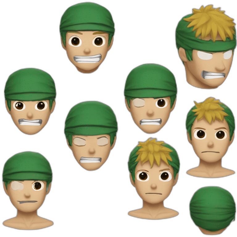 Lyffy zoro emoji