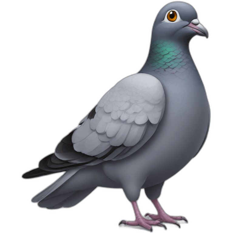 Pigeon-man emoji