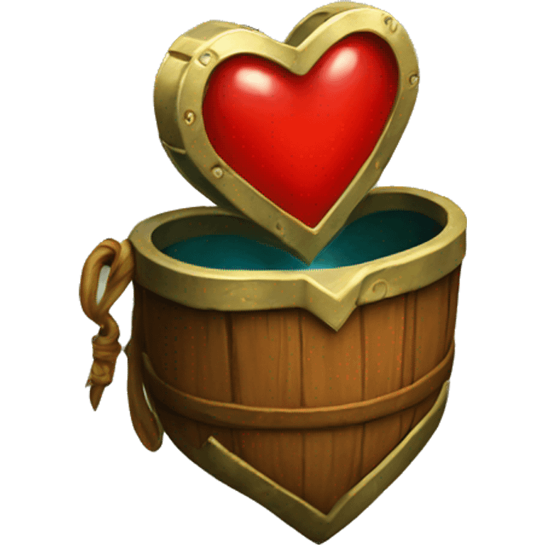 Zelda heart container emoji