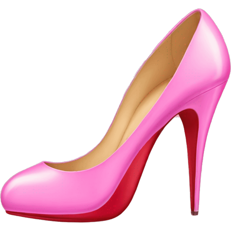 Pink louboutins emoji