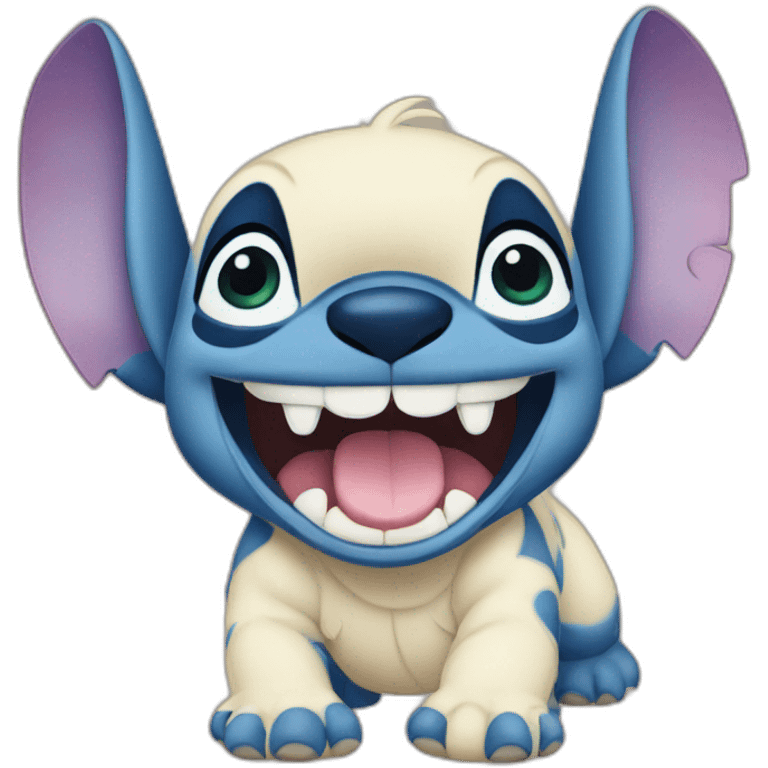 Stitch from lilo and stitch movie  emoji