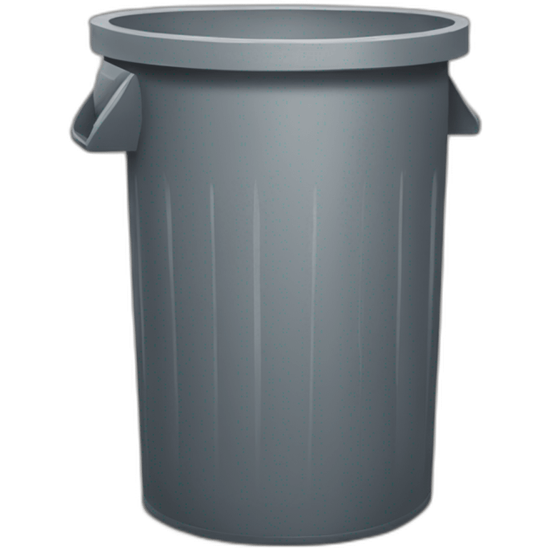 Trash can emoji