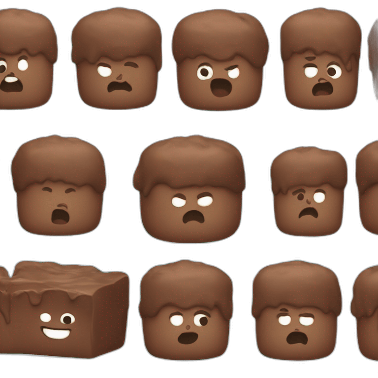 fat fudge emoji