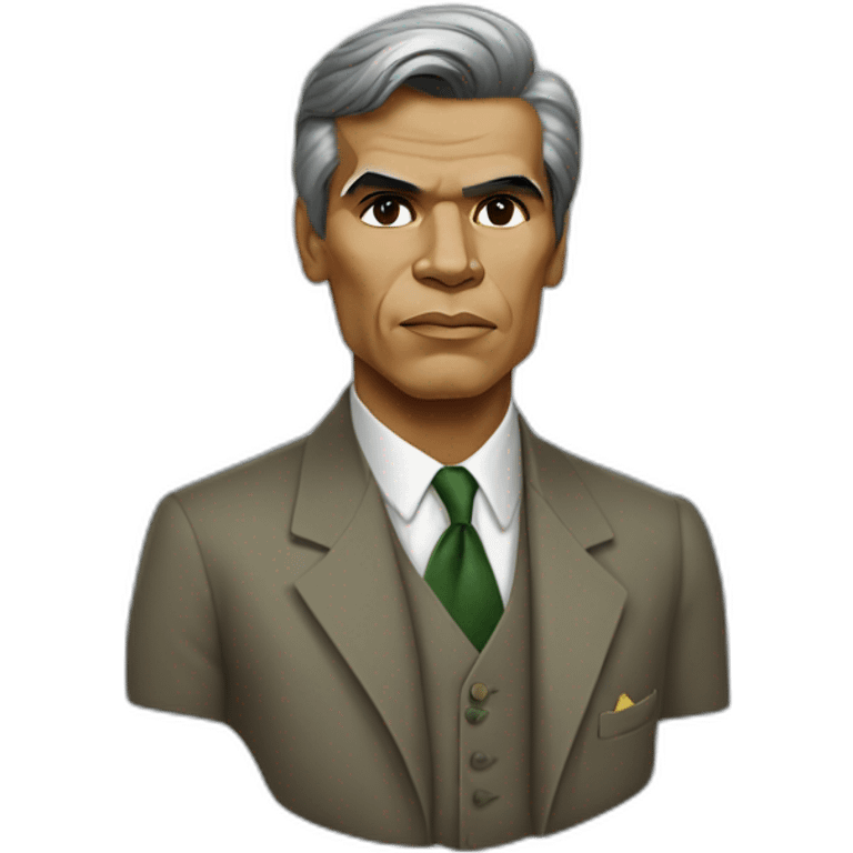 Muhammad Ali Jinnah, Founder of Pakistan  emoji