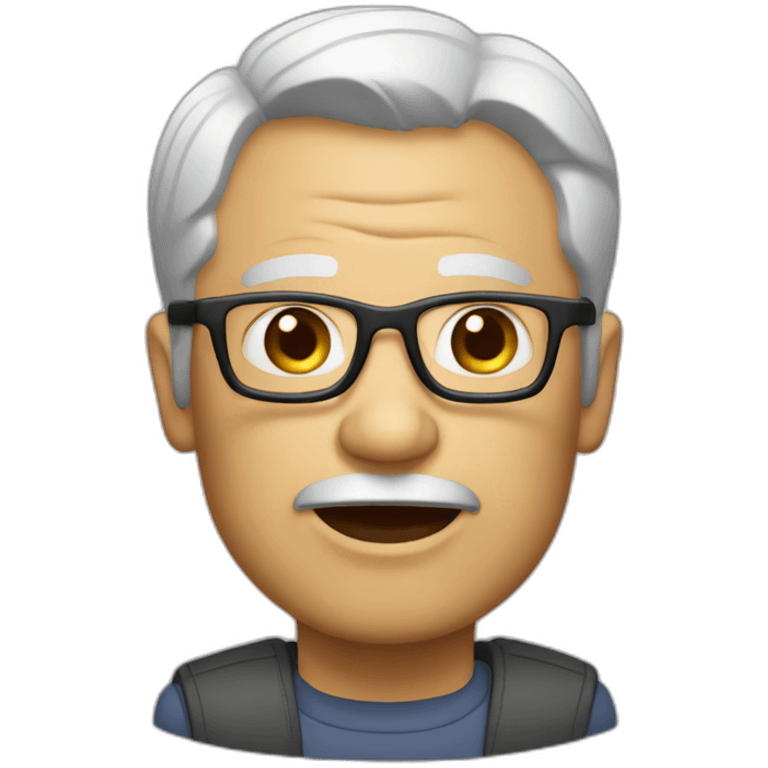 Boomer AI obsessed emoji