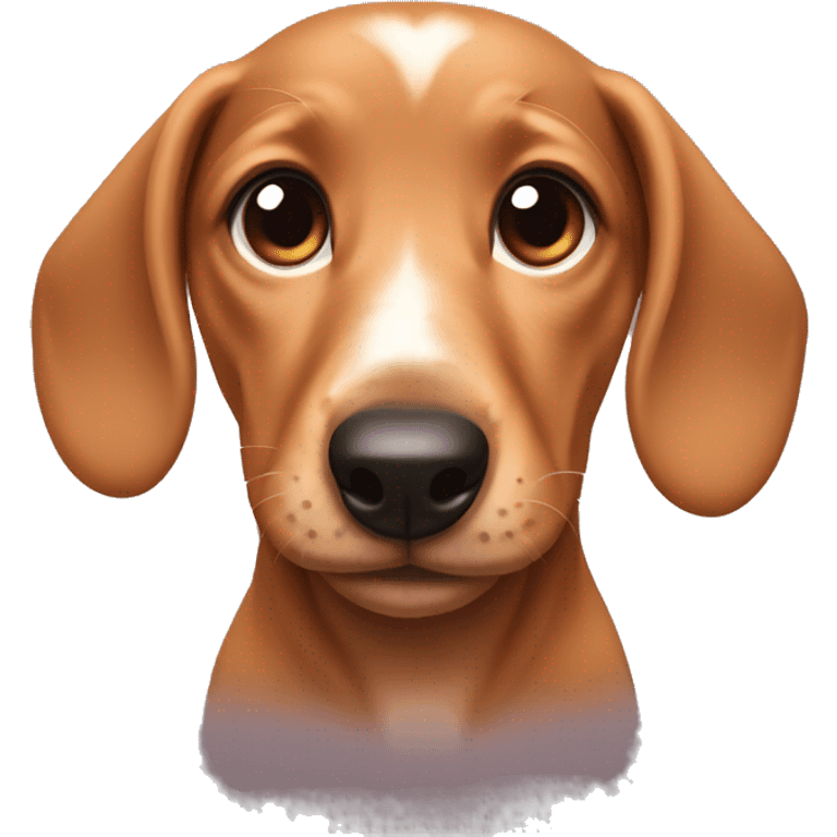 Dacshund puppy emoji