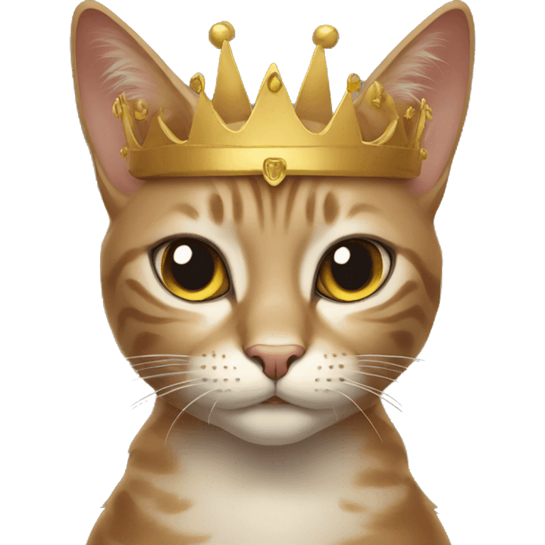 cat queen emoji