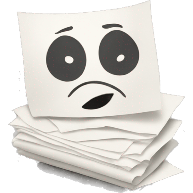 Stapel Papier emoji