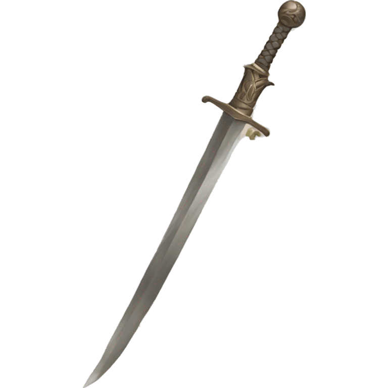 sword with beige florals emoji