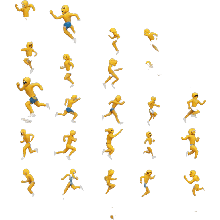 running man emoji