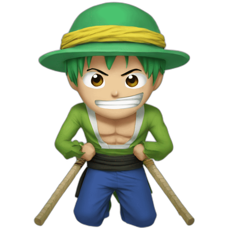 Luffy et zoro emoji