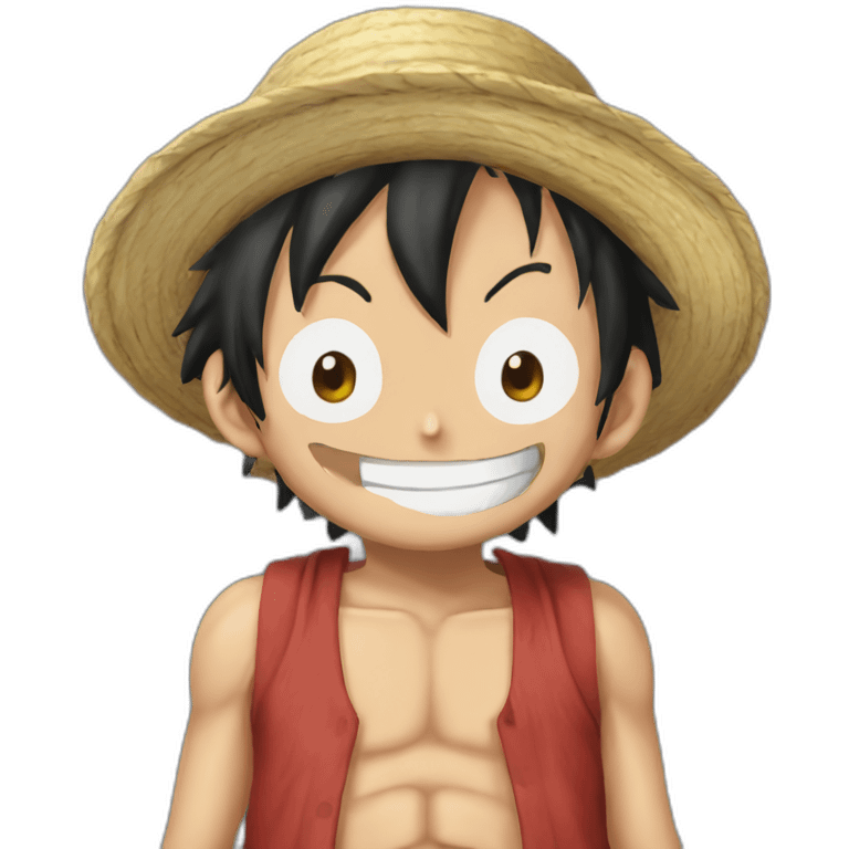 monkey d luffy  emoji