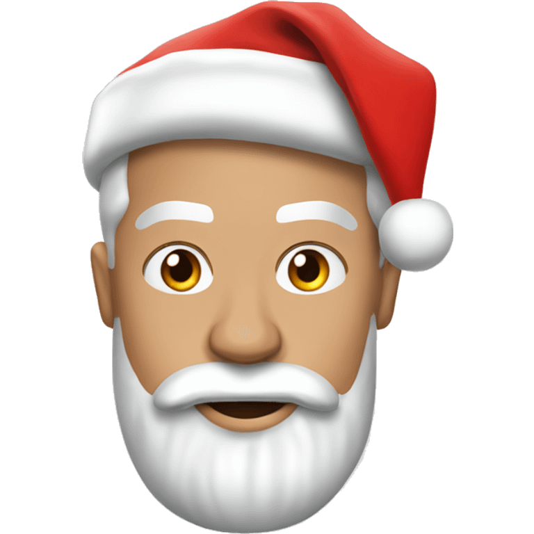 cristiano ronaldo as santa emoji