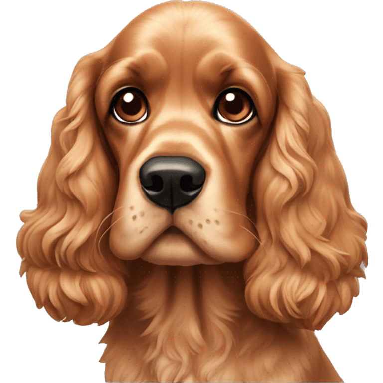 Cocker Spaniel dog emoji